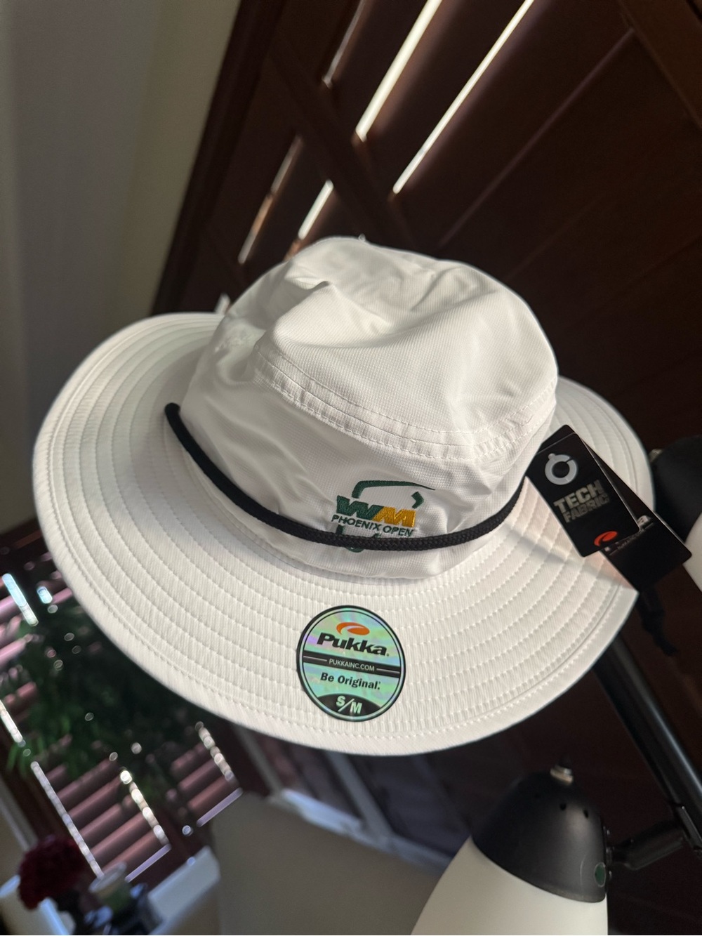 NWT Pukka White Phoenix Open Golf Sun Hat - S/M